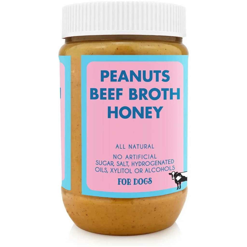Bark Bistro Beef Broth Buddy Budder 17oz jar