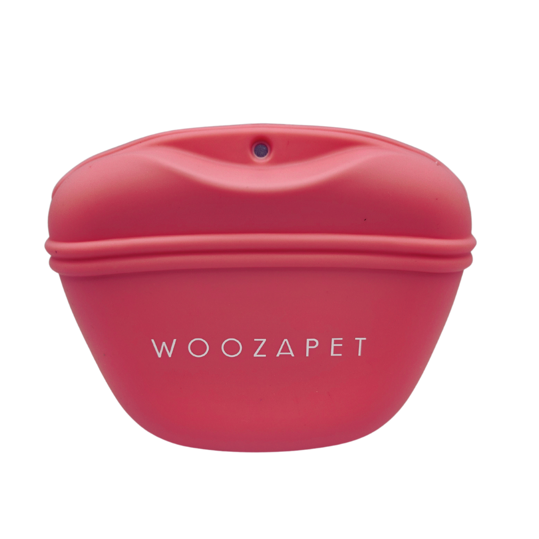 WOOZAPET Silicone Dog Trainer Treat Clip-On Pouch