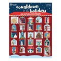 Spunky Pup Holiday Advent Calendar for dogs - 25 days of natural peanut butter treats baked in USA