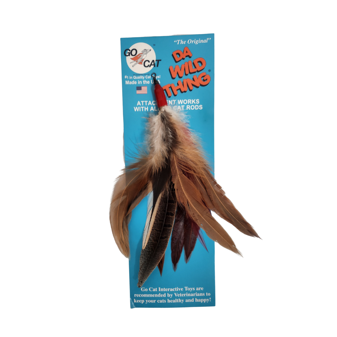 Go Cat Da Bird Cat Toy Refill Accessories, Da Wild Thing