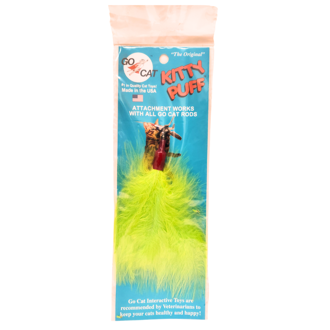 Go Cat Da Bird Cat Toy Refill Accessories, Kitty Puff