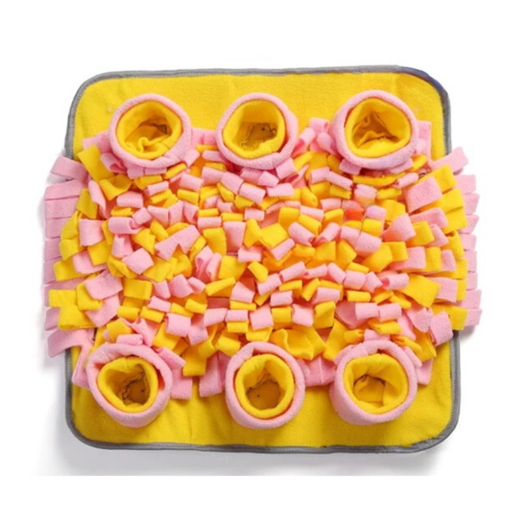 WOOZAPET Snuffle Mat Boredom Buster Interactive Puzzle Feeding Mat for Dogs