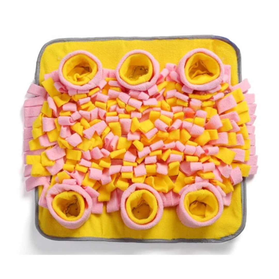 WOOZAPET Snuffle Mat Boredom Buster Interactive Puzzle Feeding Mat for Dogs