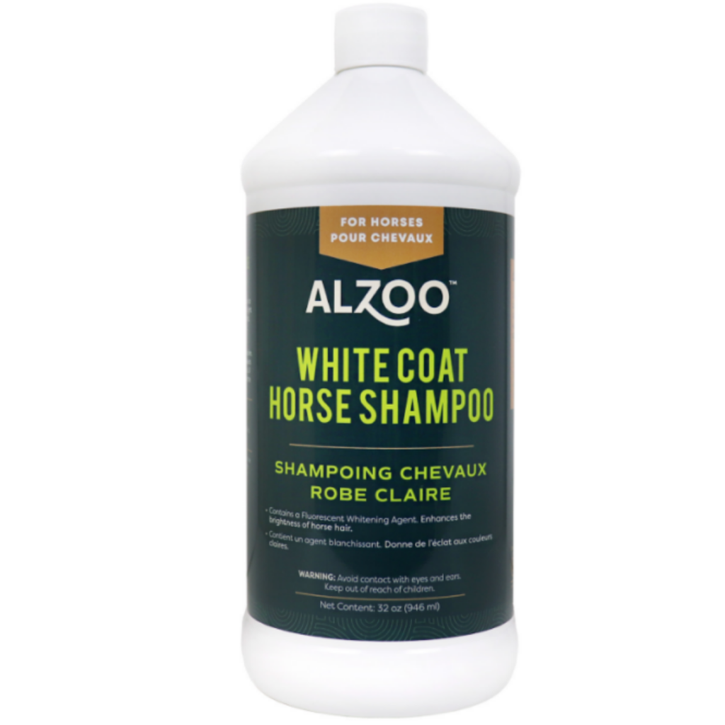 ALZOO Horse Shampoo White & Light Coats, 32oz