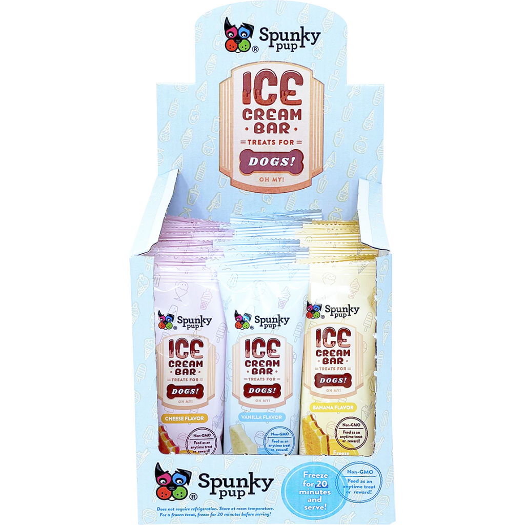 Spunky Pup Ice Cream Bars for Dogs