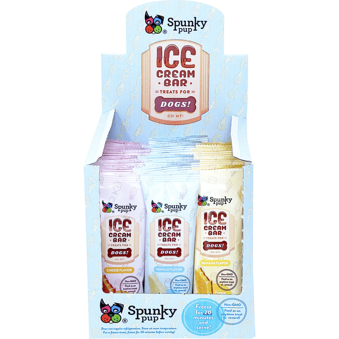 Spunky Pup Ice Cream Bars for Dogs