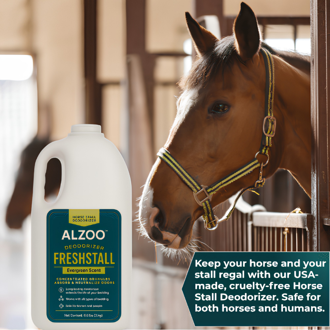 ALZOO Mineral-Based Horse Stable Deodorizer, 6.6lbs
