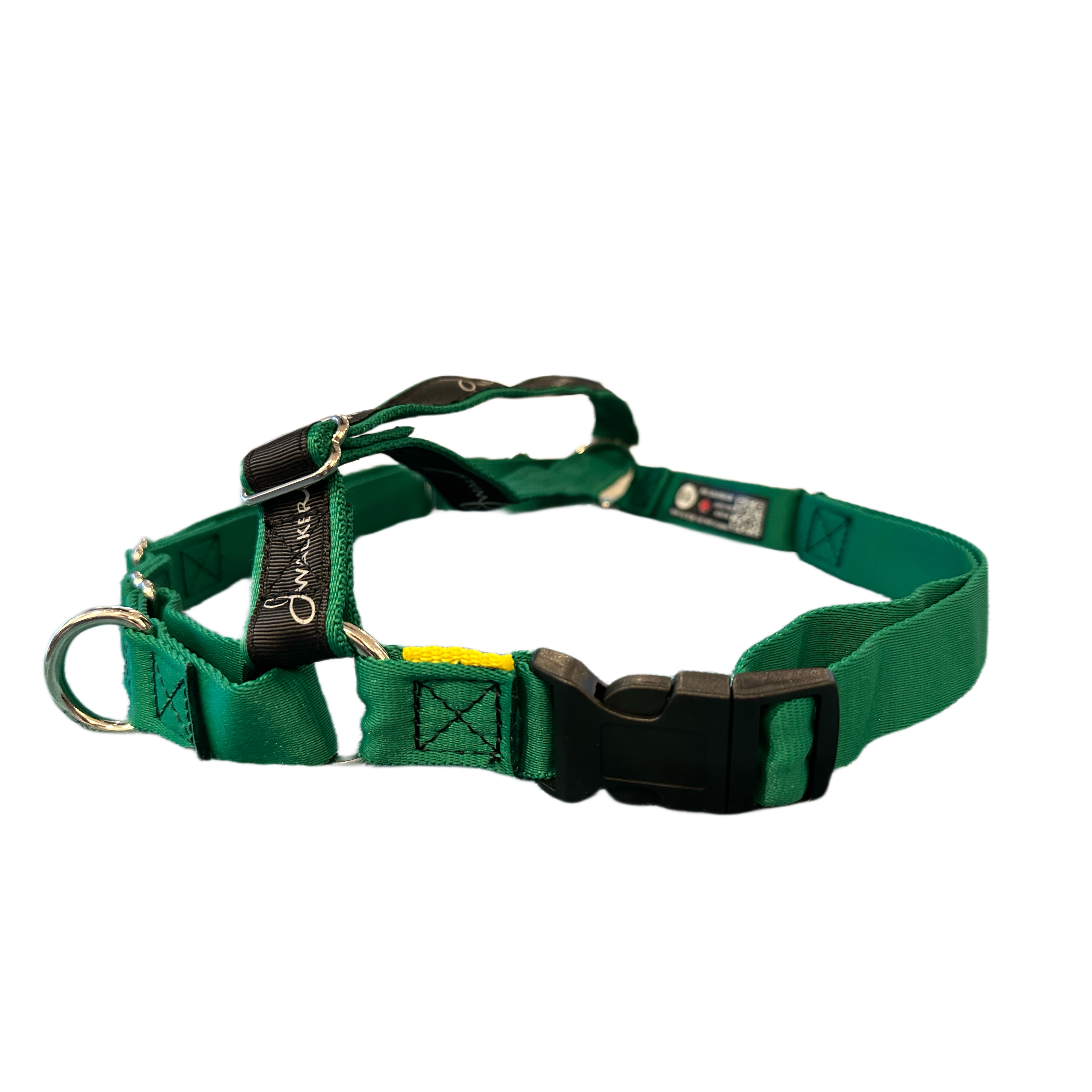 JWalker Side Attachment No-Pull Dog Harness, Emerald Green