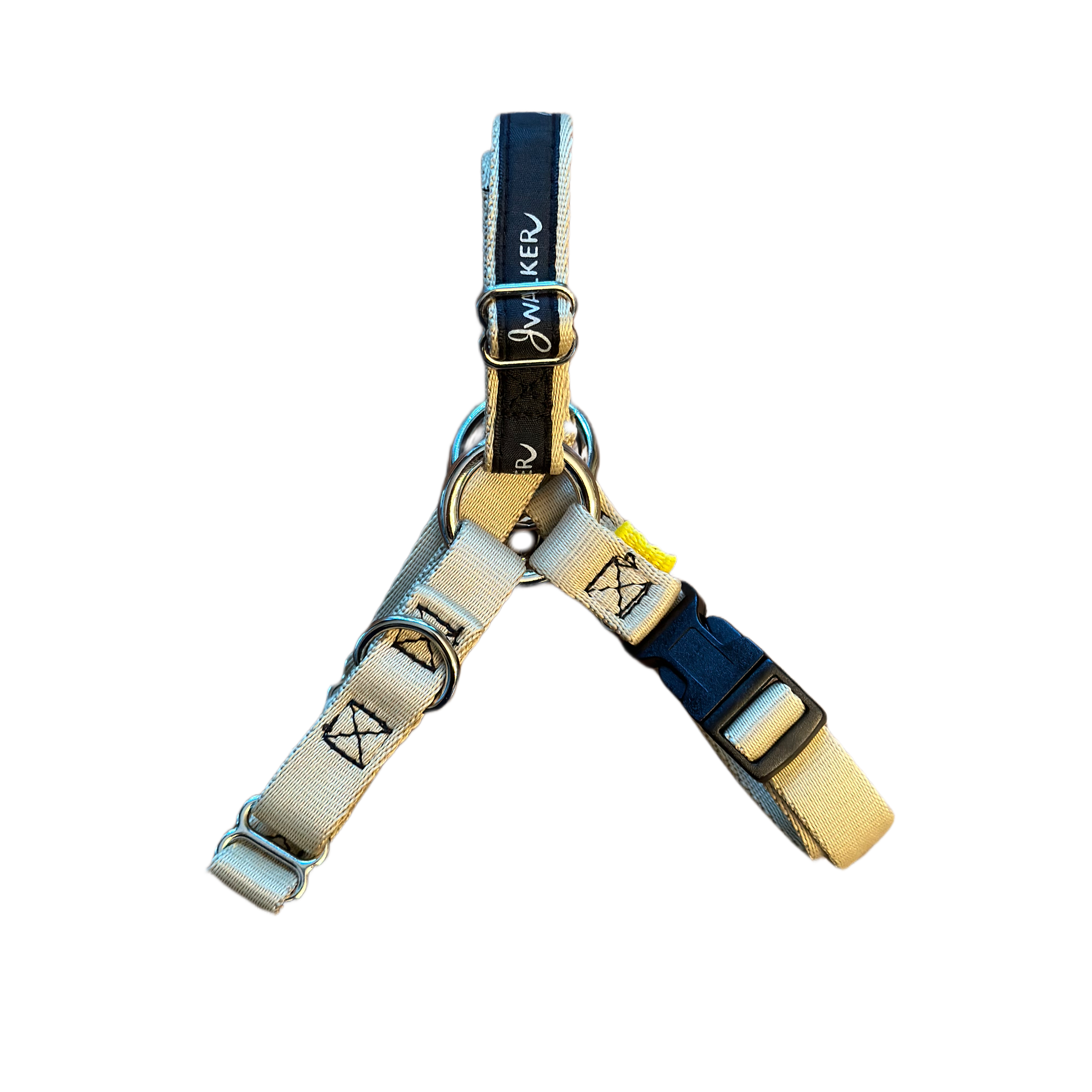 JWalker Side Attachment No-Pull Dog Harness, California Gold