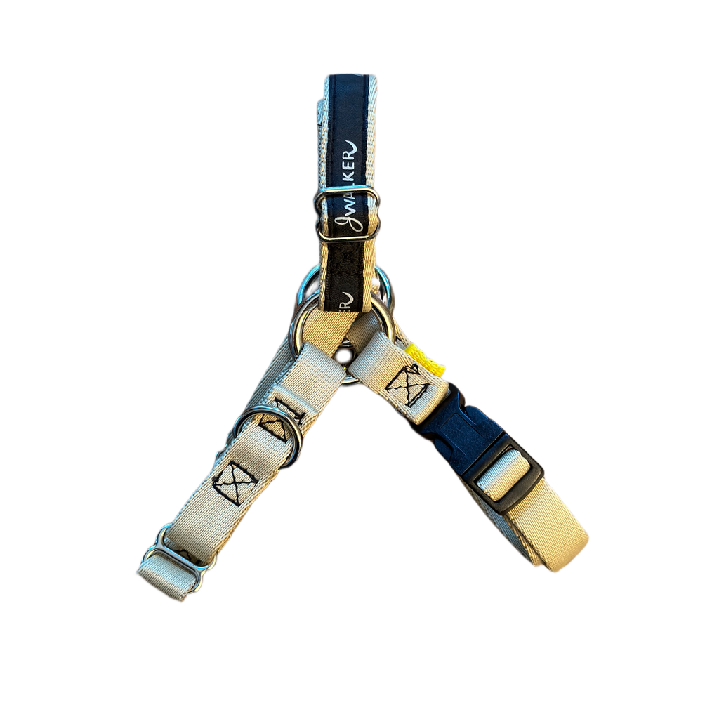 JWalker Side Attachment No-Pull Dog Harness, California Gold