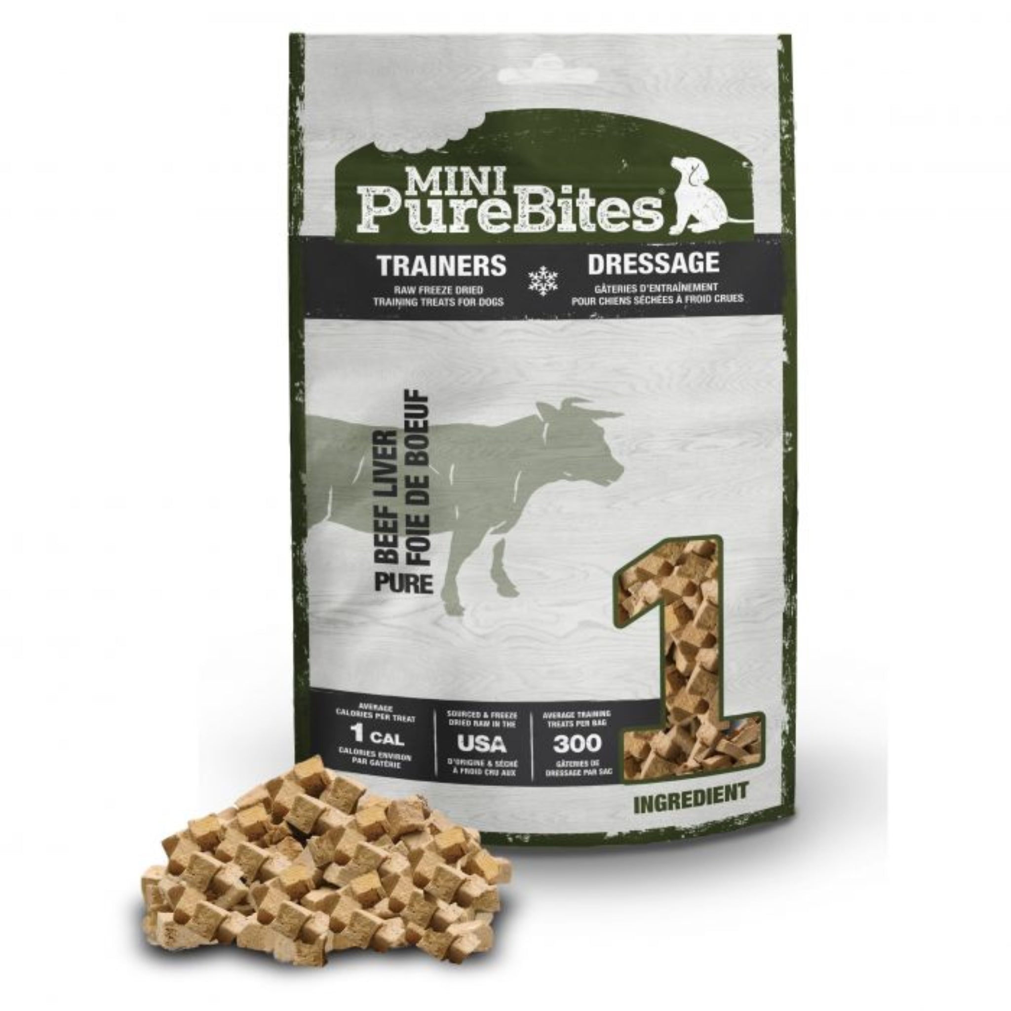 Mini PureBites Beef Liver Freeze Dried Dog Treats