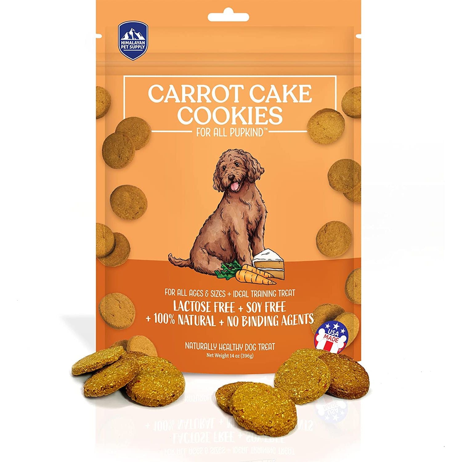 Himalayan Pet Supply Carrot Cake Cookies Dog Treats