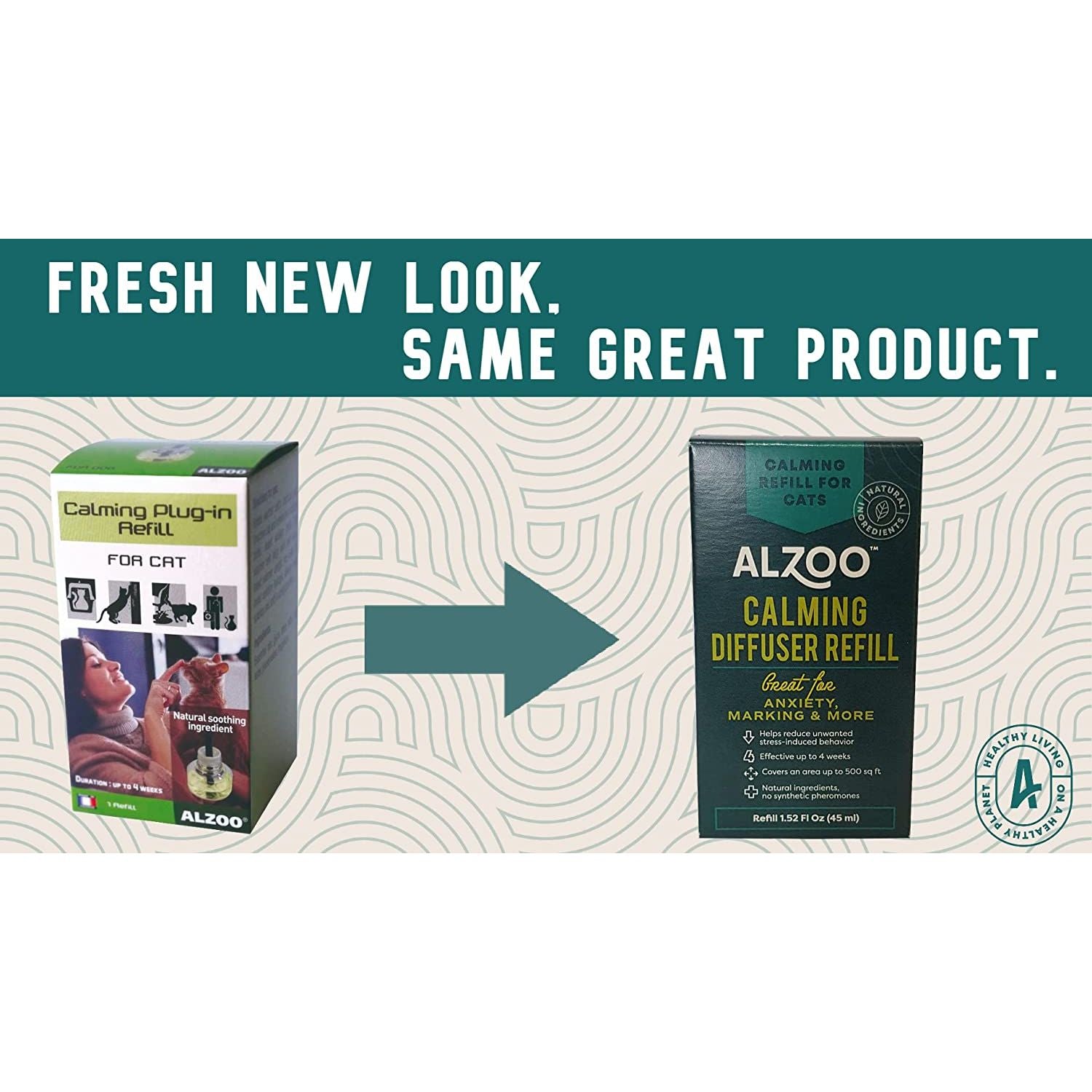 ALZOO All Natural Calming Diffuser Refill for Cats
