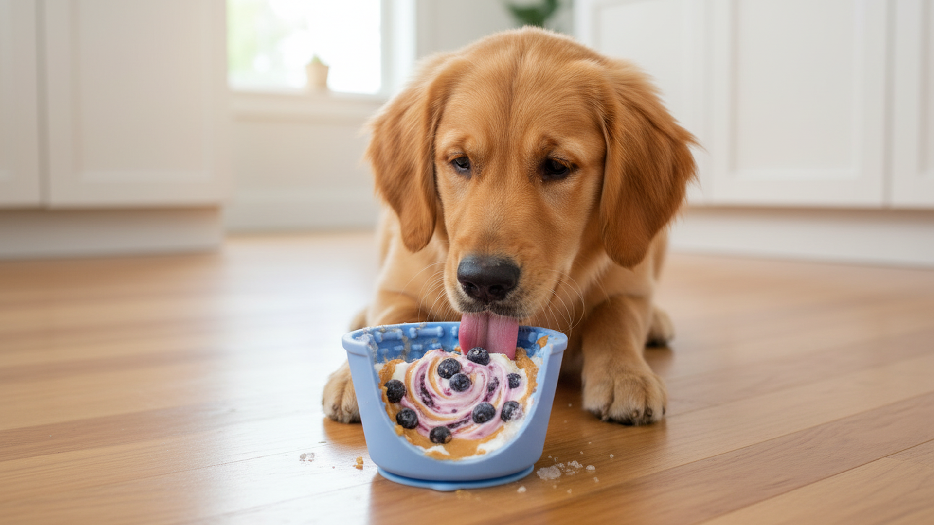 WOOZAPET Buddy Bowl Dog Slow Feeder Lick Bowl