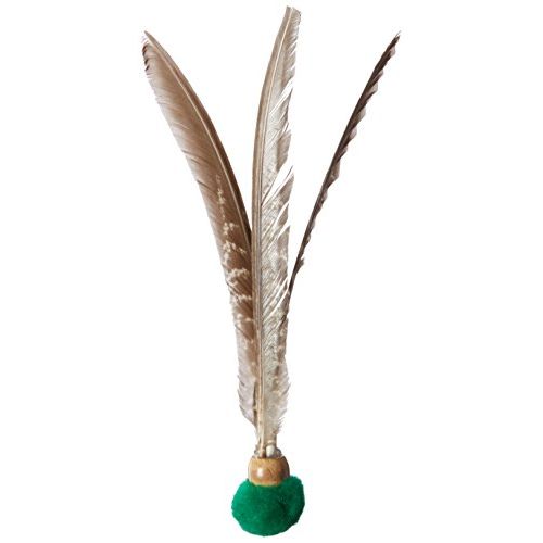 Go Cat Kitty Kopter Cat Toy, Throw Toy with Feathers That Spins in The Air