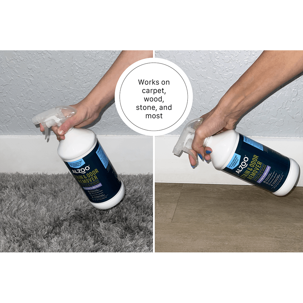 ALZOO Stain and Odor Remover Spray Citrus Vanilla