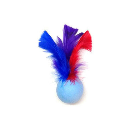 Go Cat Feather Pong Cat Toy