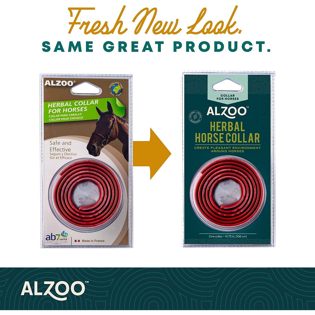 ALZOO Natural Herbal Fly Collar for Horses