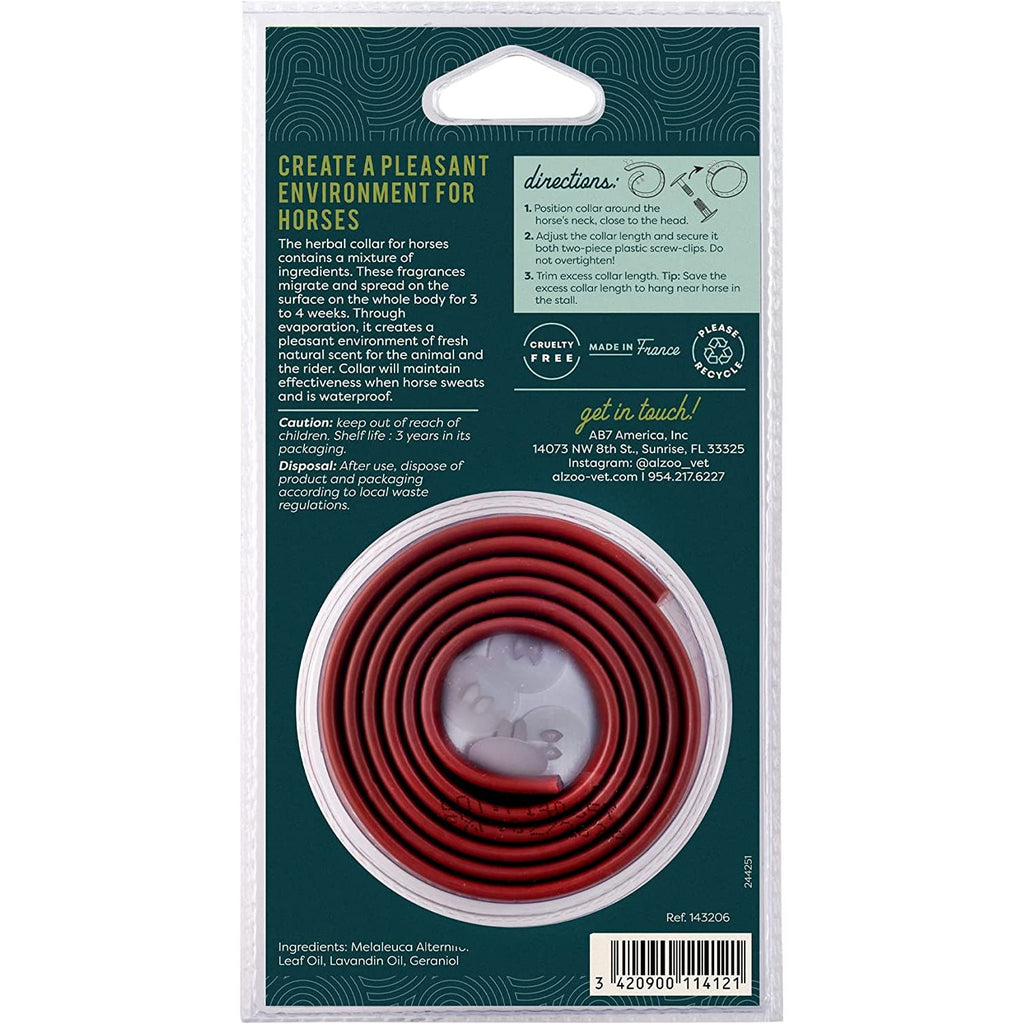 ALZOO Natural Herbal Fly Collar for Horses