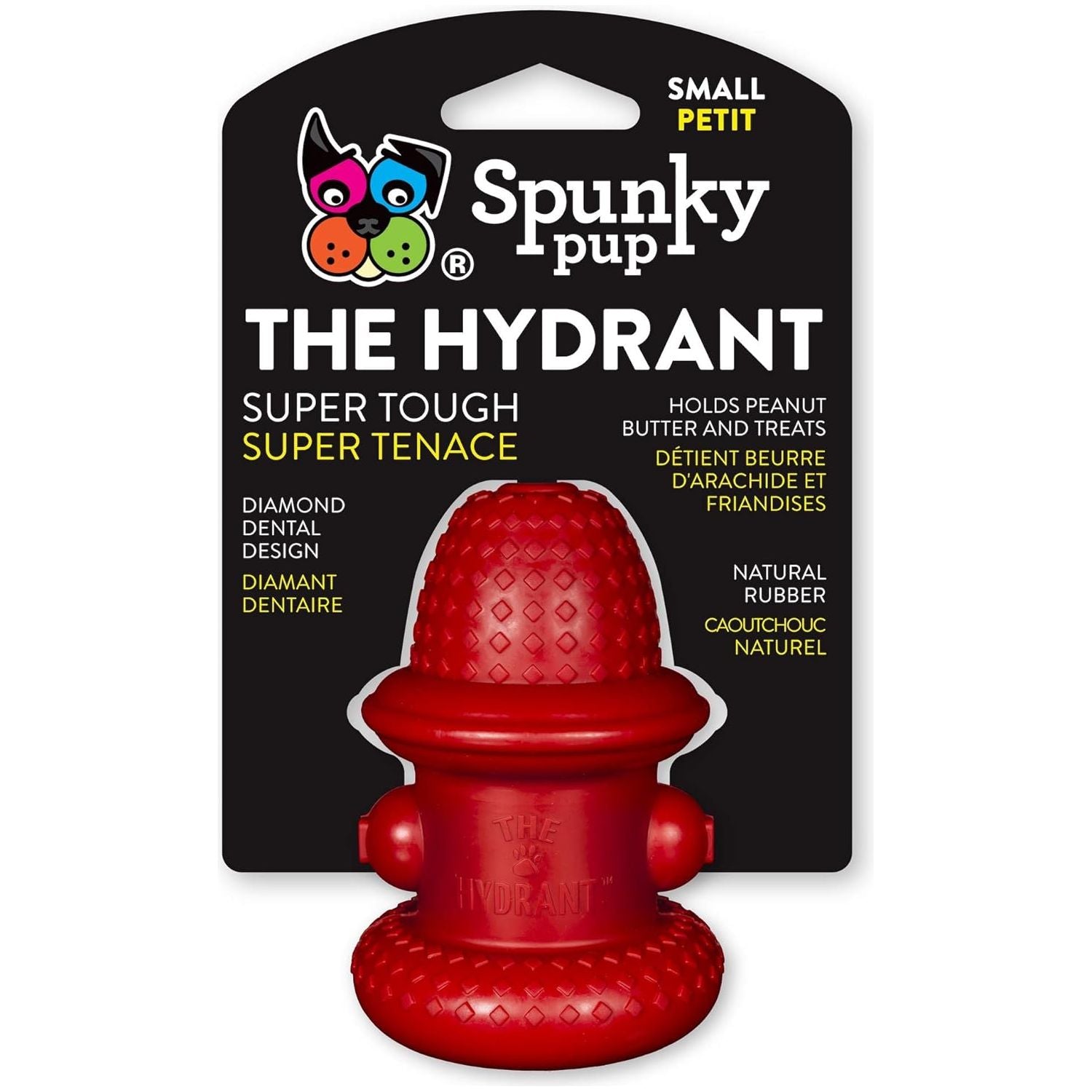 Spunky Pup The Hydrant Chew Toy for Dogs, Small