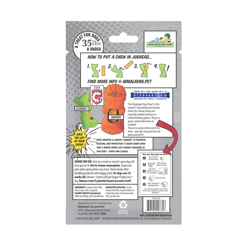 Himalayan Pet Supply Jughead Classic Cheese Chew Insert  Small