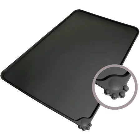 WOOZAPET Silicone Non-Slip Waterproof Large Feeding Mat For Dogs and Cats