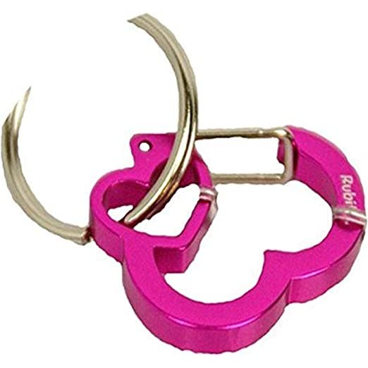 Rubit! Heart Aluminum Dog Tag Clip Medium