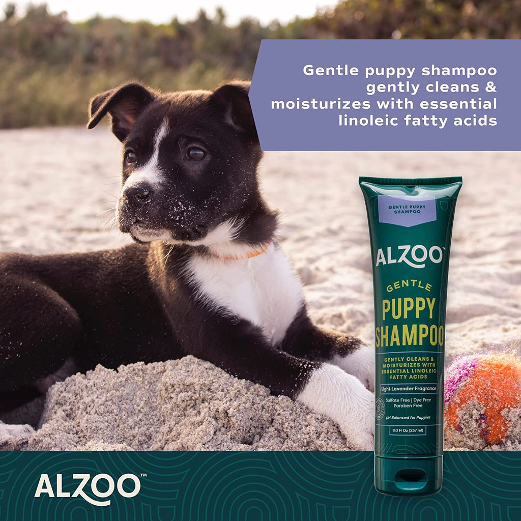 ALZOO Gentle Puppy Shampoo for Dogs 8 oz.