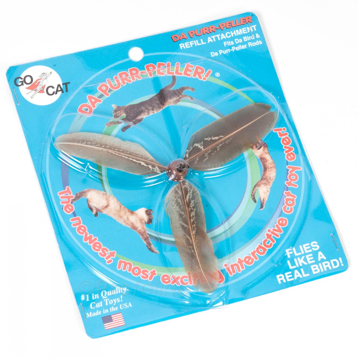 Go Cat Da Purr-Peller Cat Toy Refill