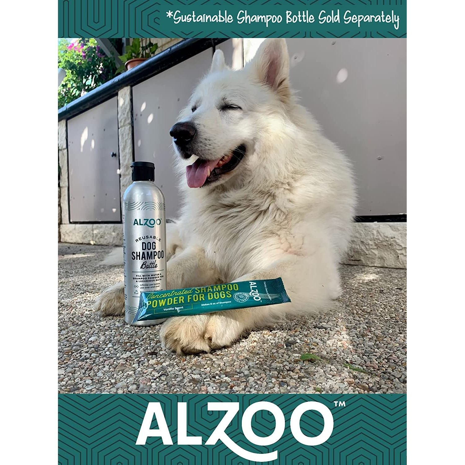 ALZOO Sustainable Concentrated Powder Shampoo Pouch - 40gr