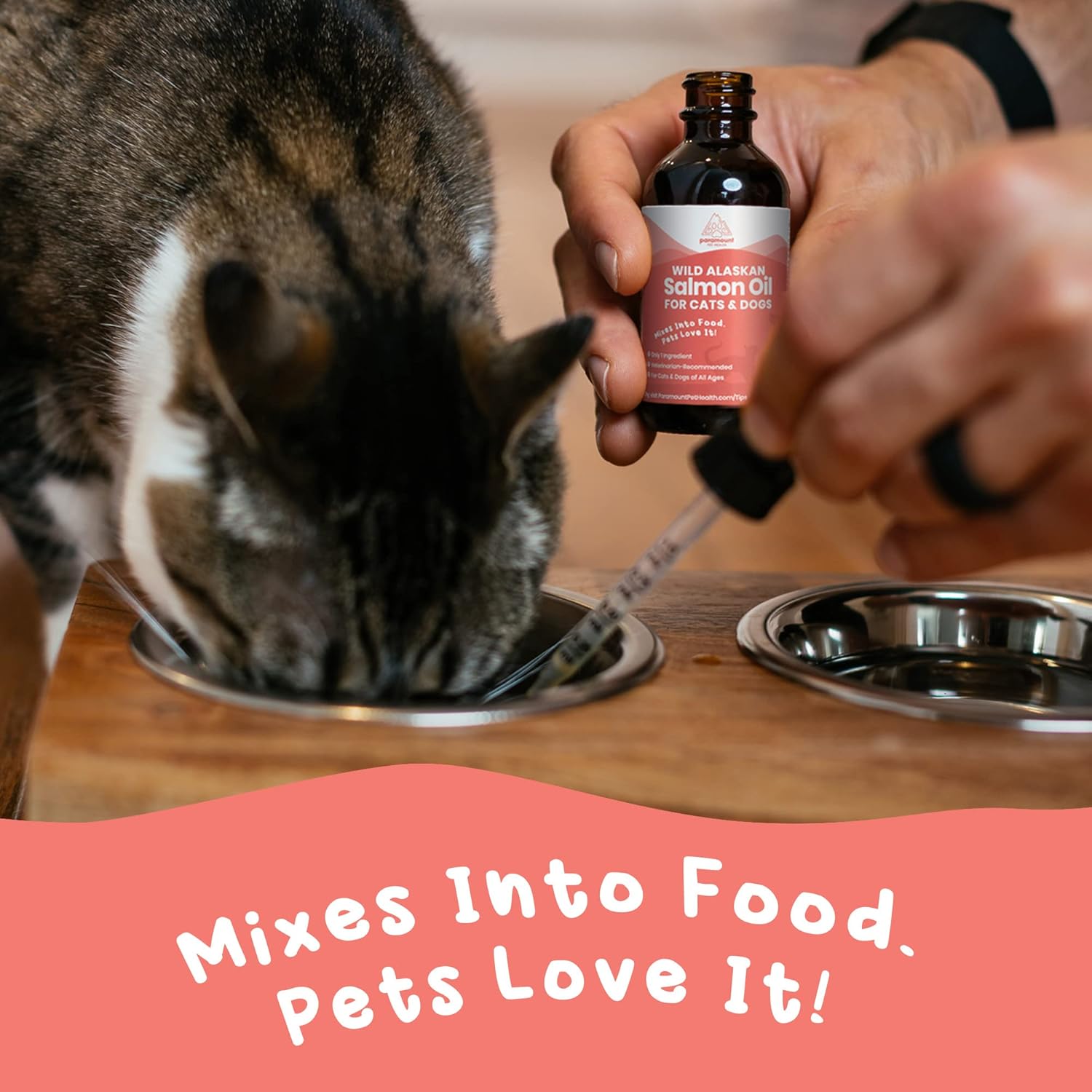 Paramount Pet Health Wild Alaskan Salmon Oil Dog & Cat Supplement