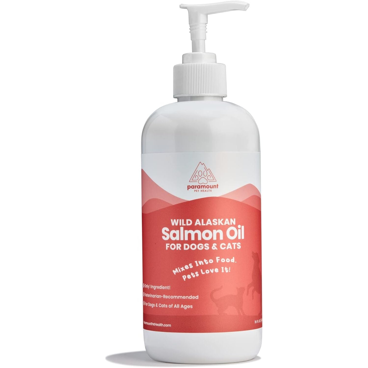 Paramount Pet Health Wild Alaskan Salmon Oil Dog & Cat Supplement