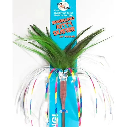 Go Cat 18" Sparkling Kitty Duster Cat Toy