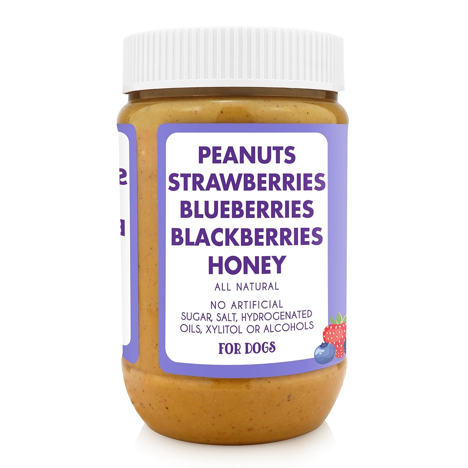 Bark Bistro Superberry Snoot Buddy Budder — 100% Natural Dog Peanut Butter, 17 oz