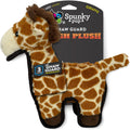 Spunky Pup Tough Plush Giraffe Dog Toy for Aggressive Chewers