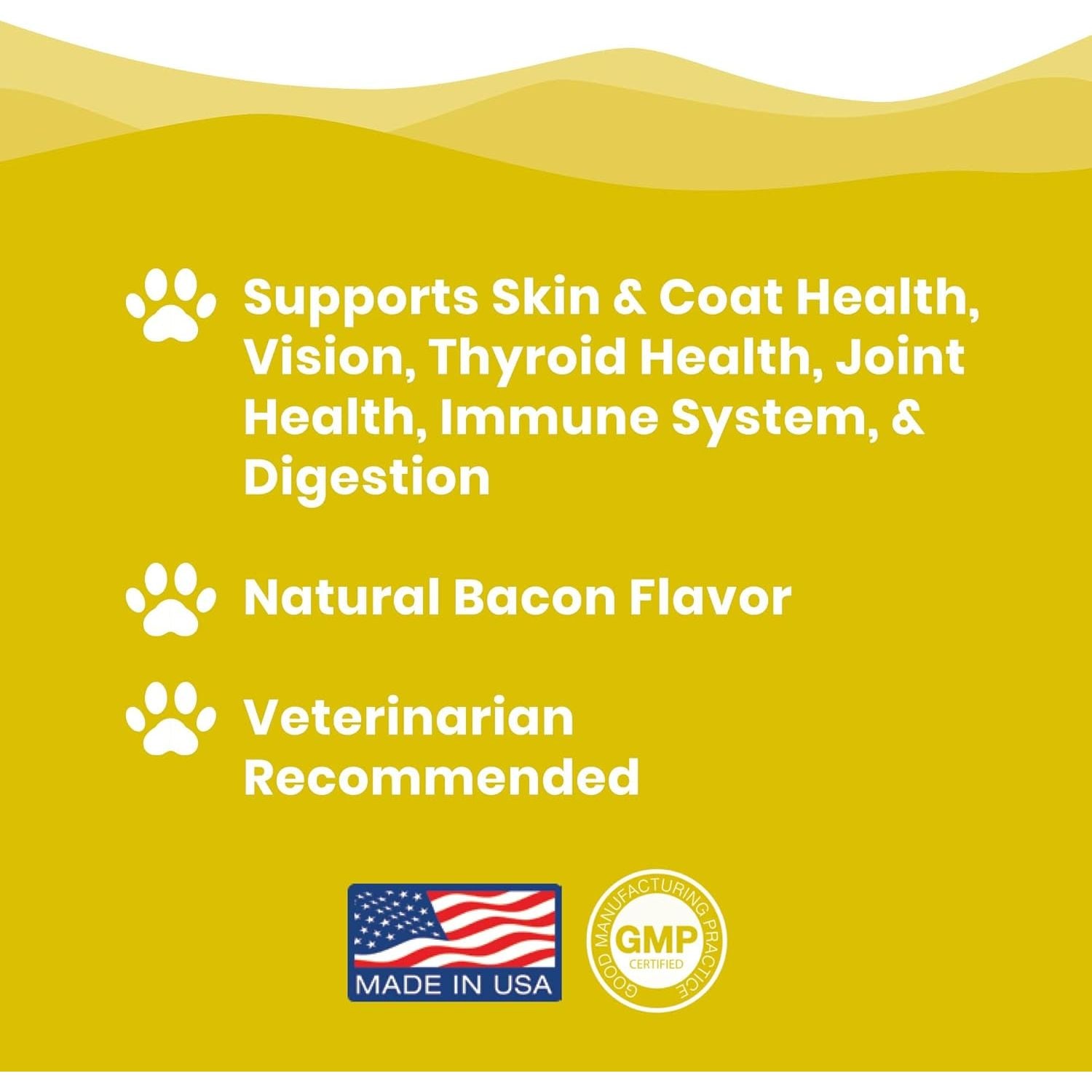 Paramount Pet Health Liquid Vitamins Skin & Coat Support Dog Supplement