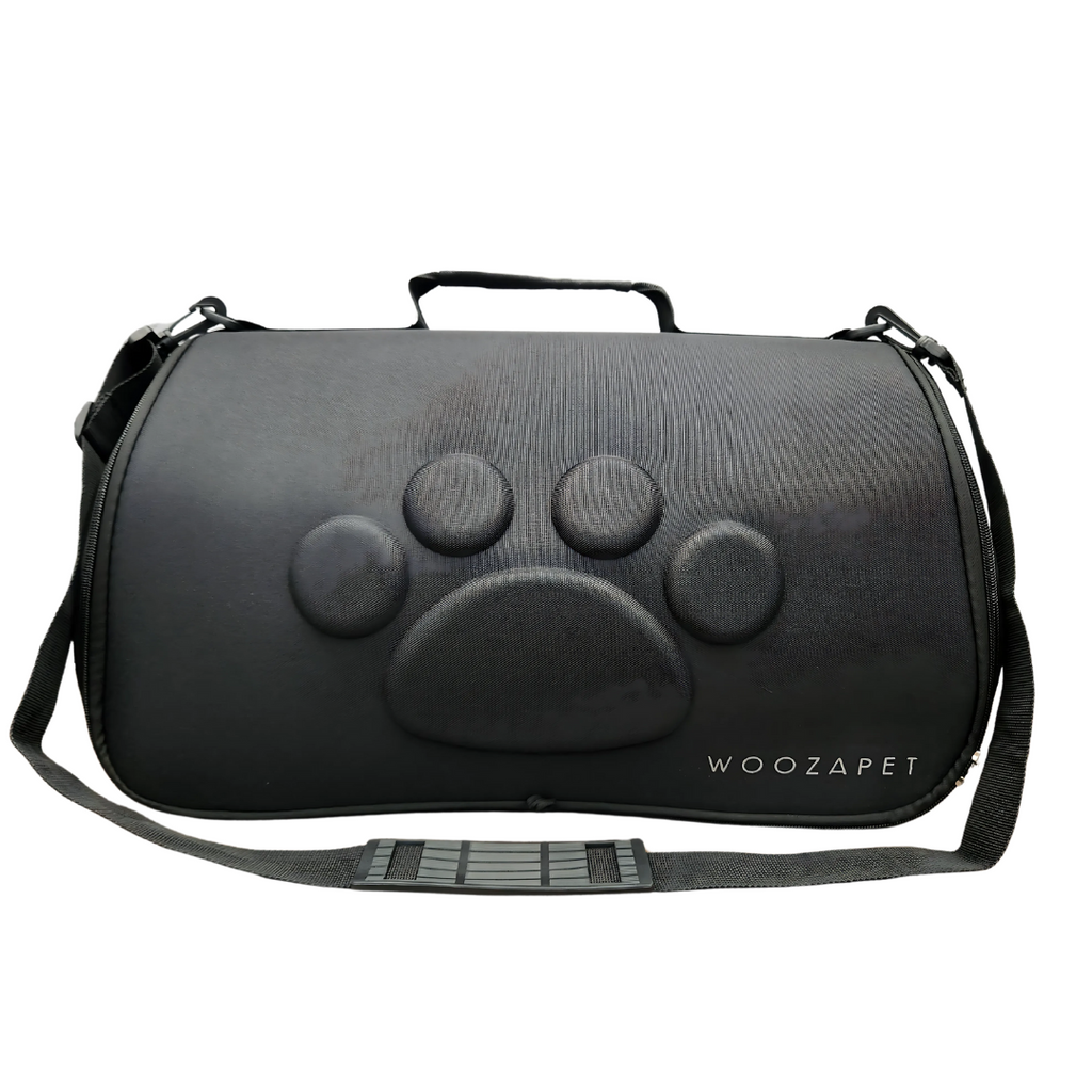 WOOZAPET Black Travel Pet Carrier For Dogs or Cats